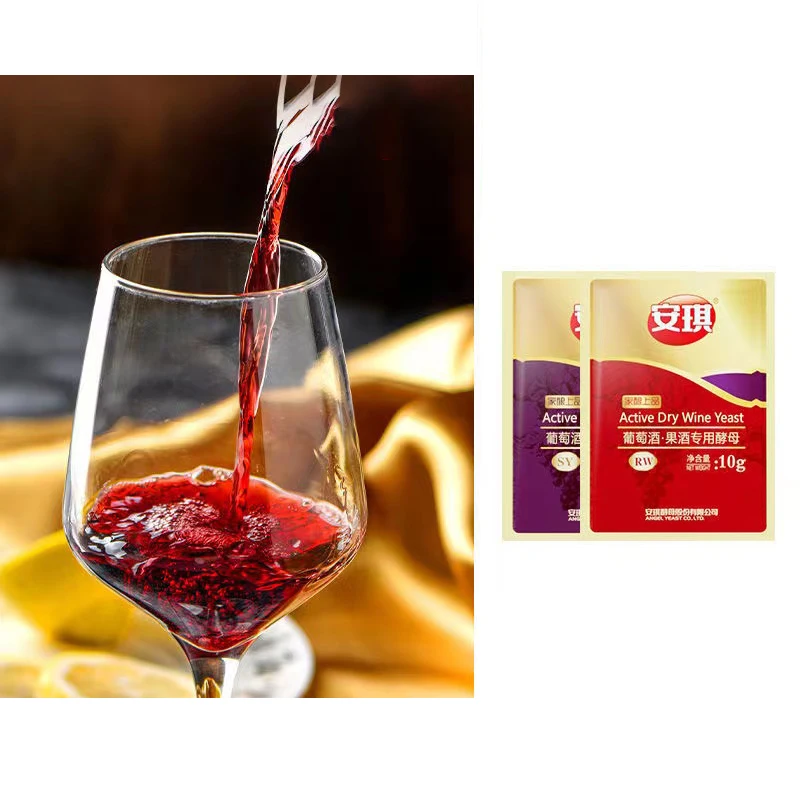 

10 г, дрожжи для красного вина для домашней вечеринки, Koji брожение для винограда, алкогольный ликер для белого вина, активные бриджи, специаль...