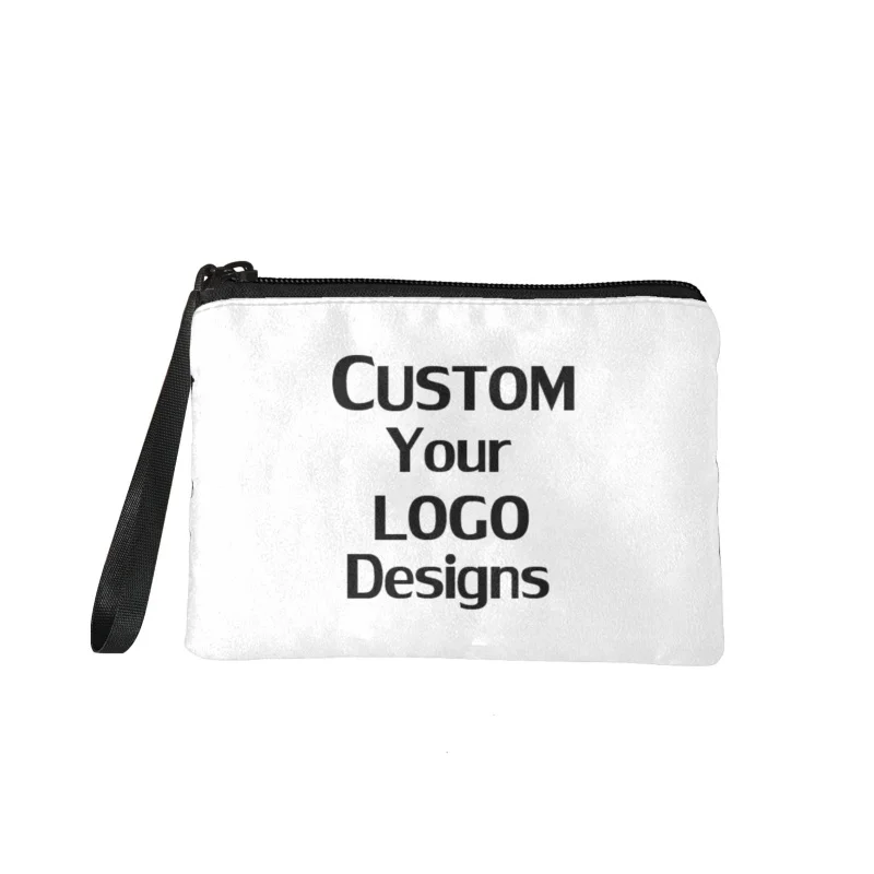 

Custom Women Coin Purse Bag 3D Print Cosmetic Case Pouches for Travel Ladies Girls Storage Beauty Box Cute Wallet for Girls