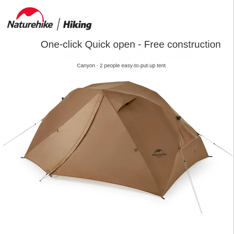 

Naturehike Outdoor Camping 2 Person tent Canyon 2P Quick Open Tent Field Camping Portable Tent