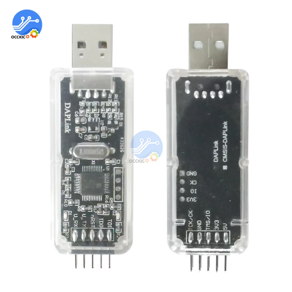 Эмулятор CMSIS DAP/DAPLink STM32 зонд отладки ARM Cortex-M MCU JTAG/SWD/CDC последовательный