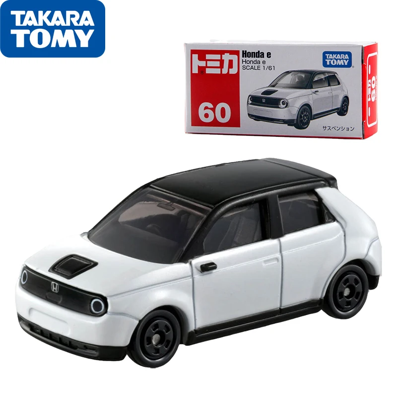 

Takara TOMY Car Honda E Electric Car Model Simulation Alloy Model Car No.60 Classic Toys for Boys Gifts for Kids Collection
