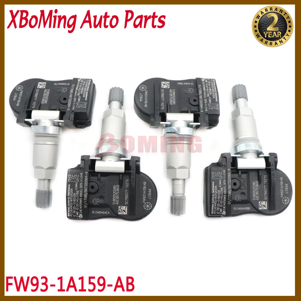FW93-1A159-AB TPMS датчик давления в шинах для Peugeot 207 208 307 407 408 1007 2008 Citroen C4 C5 C6 C8 3008 МГц