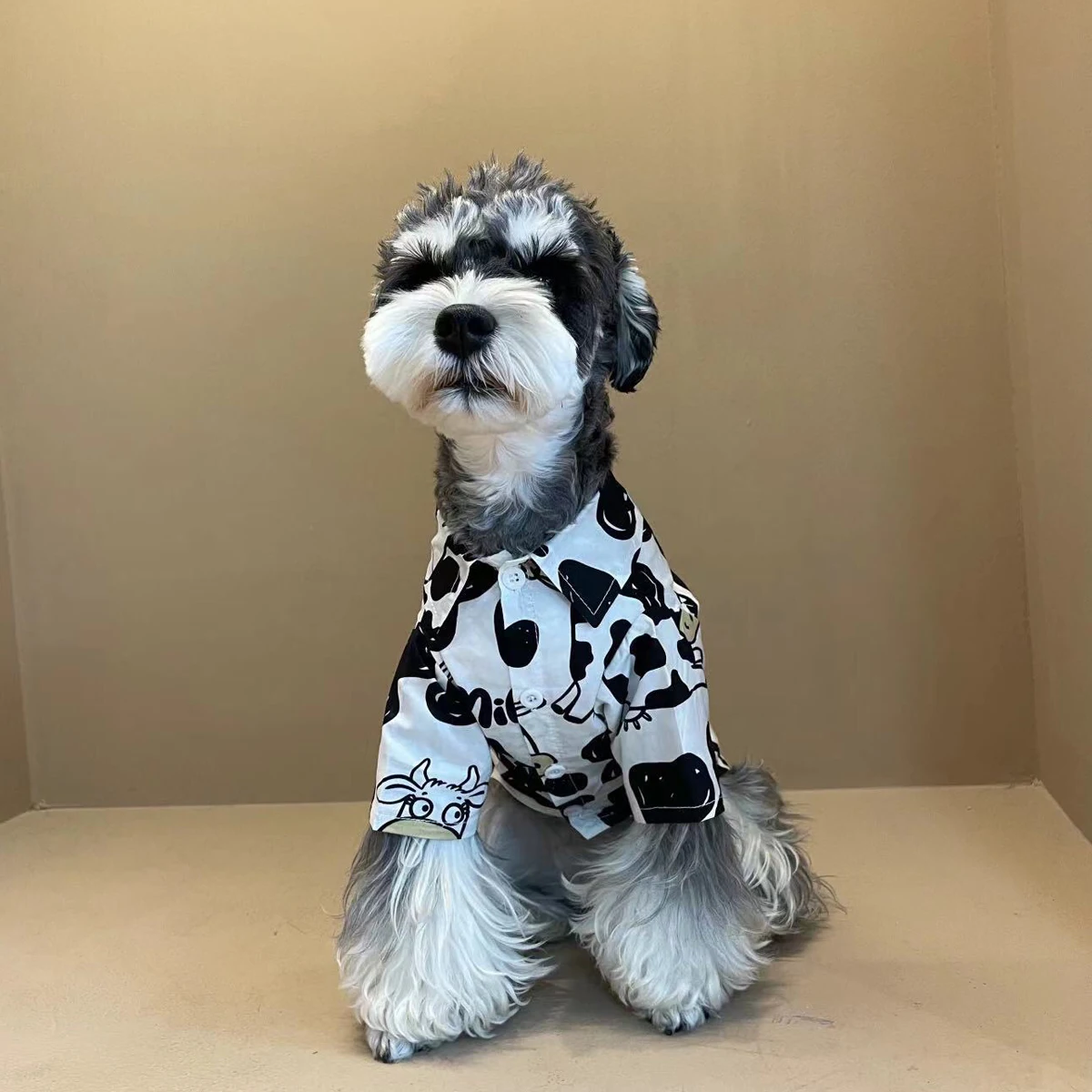 Рубашка с принтом для собак и кошек летняя одежда малого среднего размера щенков