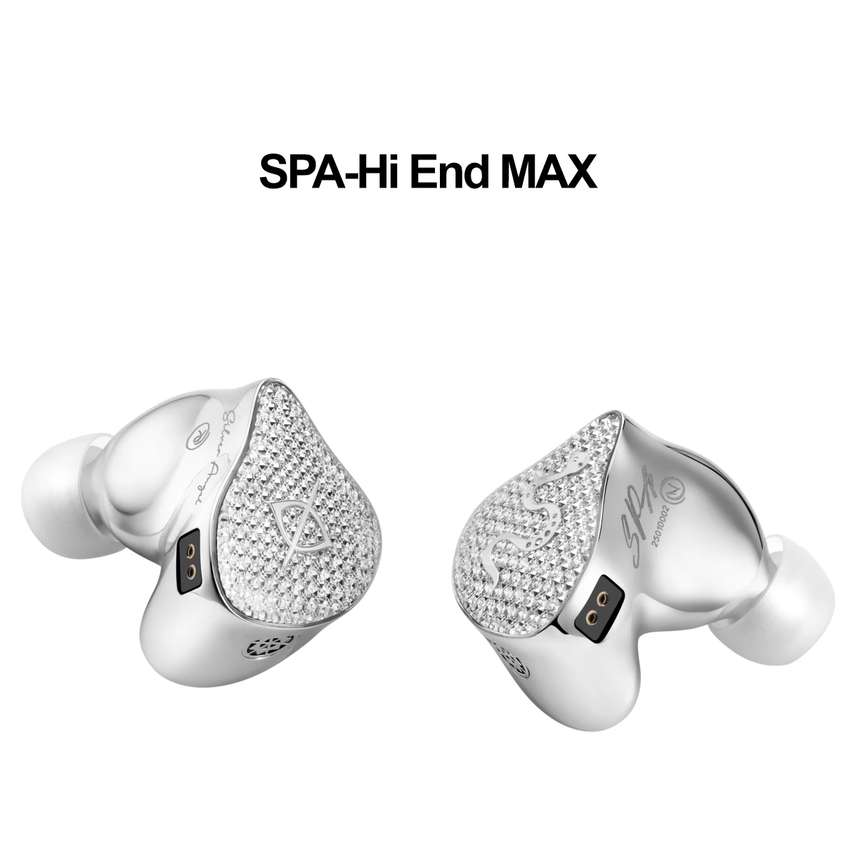 Фото EarAcoustic Audio SPA-Hi End Series 11,4 мм Титановый золотой шарик Топ Наушники IEM Сверхширокий частотный ответ №3