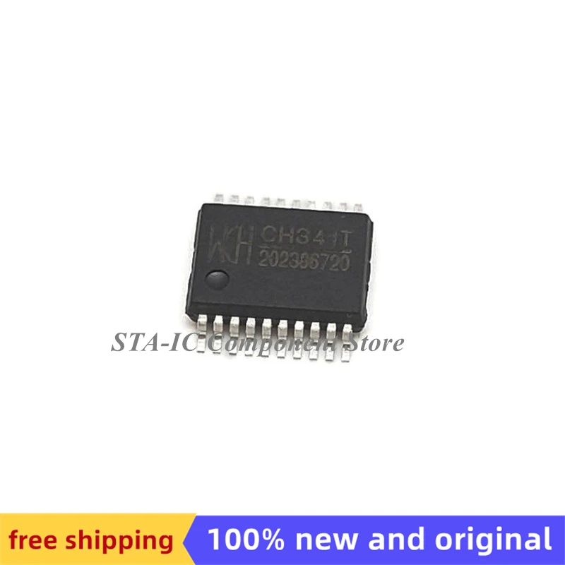 

CH341T CH341T SSOP20 новый оригинальный Бесплатная доставка