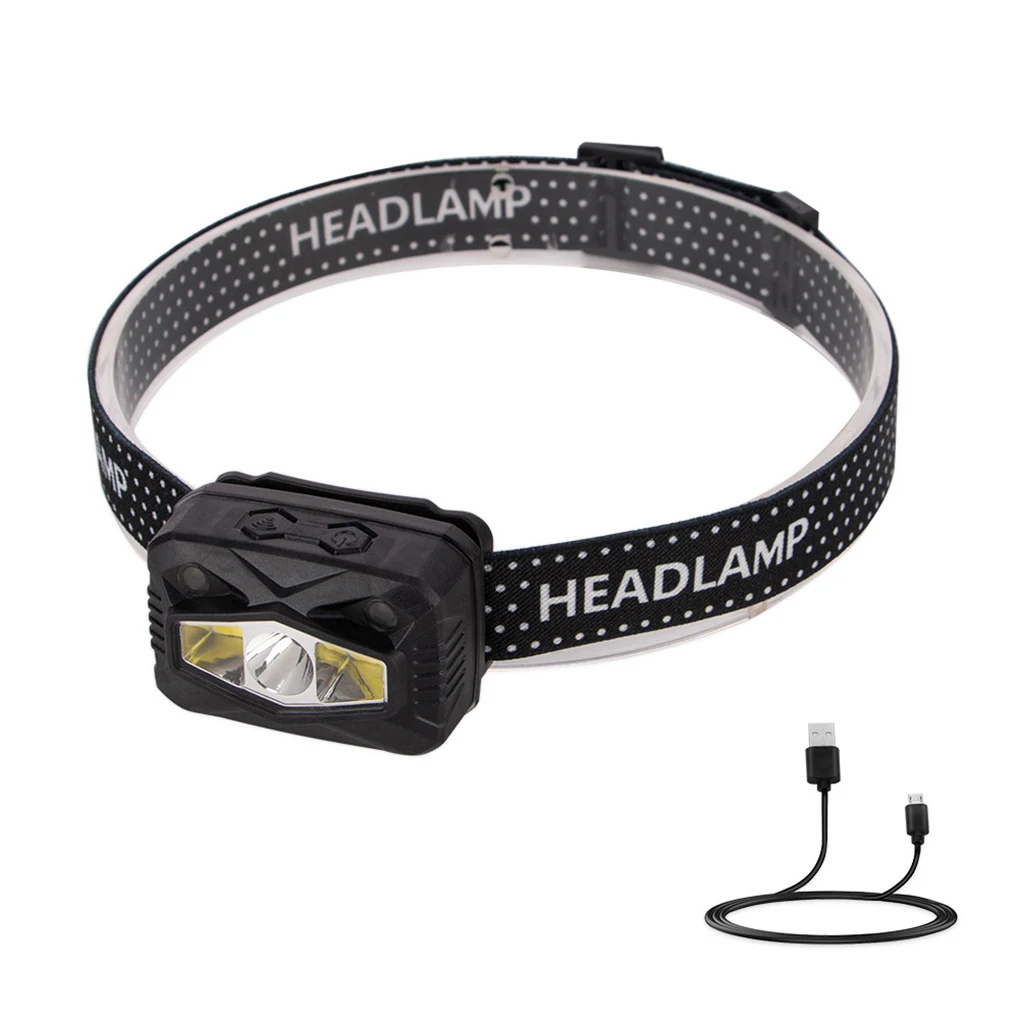 

1 Set Headlamp Adjustable Portable Camping Accessories for Fishing