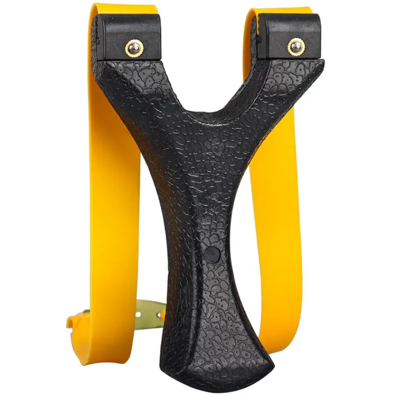 

Hunting Resin Slingshot Catapult with Flat Rubber Band for Outdoor Hunting Shooting Catapult Entertainment Accessories Toys