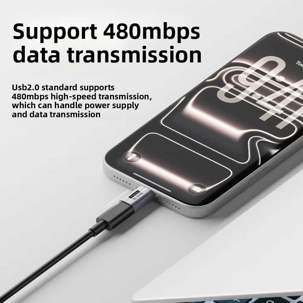 Фото Адаптер USB-C (штекер-гнездо) с резистором 5,1 кОм, конвертер зарядки 5В Type-C для бритв, триммеров, наушников, вентиляторов, электрических отверток №4
