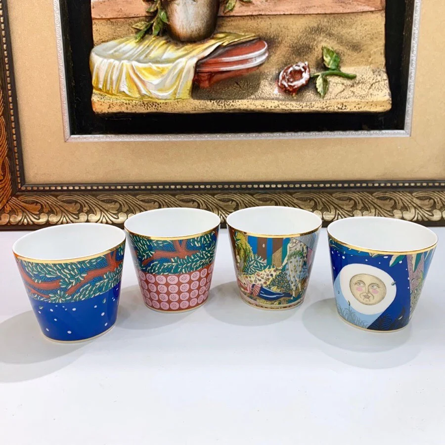 

Керамическая кружка из костяного фарфора для чашки, набор из 4 столовых приборов, 10 штук, 28 штук, обеденные тарелки