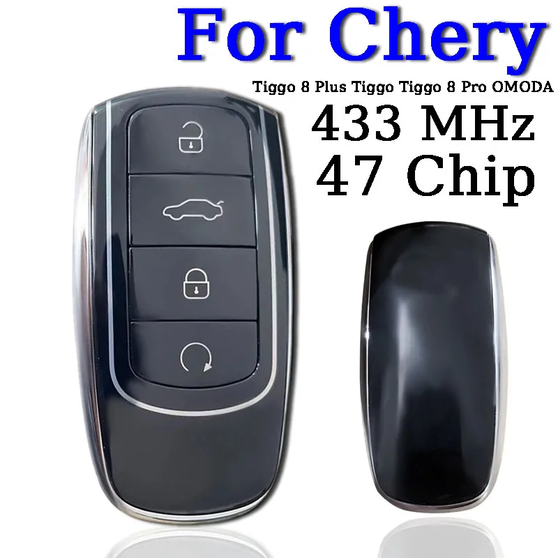 

Автомобильный умный дистанционный ключ GO Key OEM, оригинальный для Chery Tiggo 8 Pro Tiggo 8 Plus Tiggo OMODA 434 МГц ID47/4A чип Xcite X-Cross 7 Lada