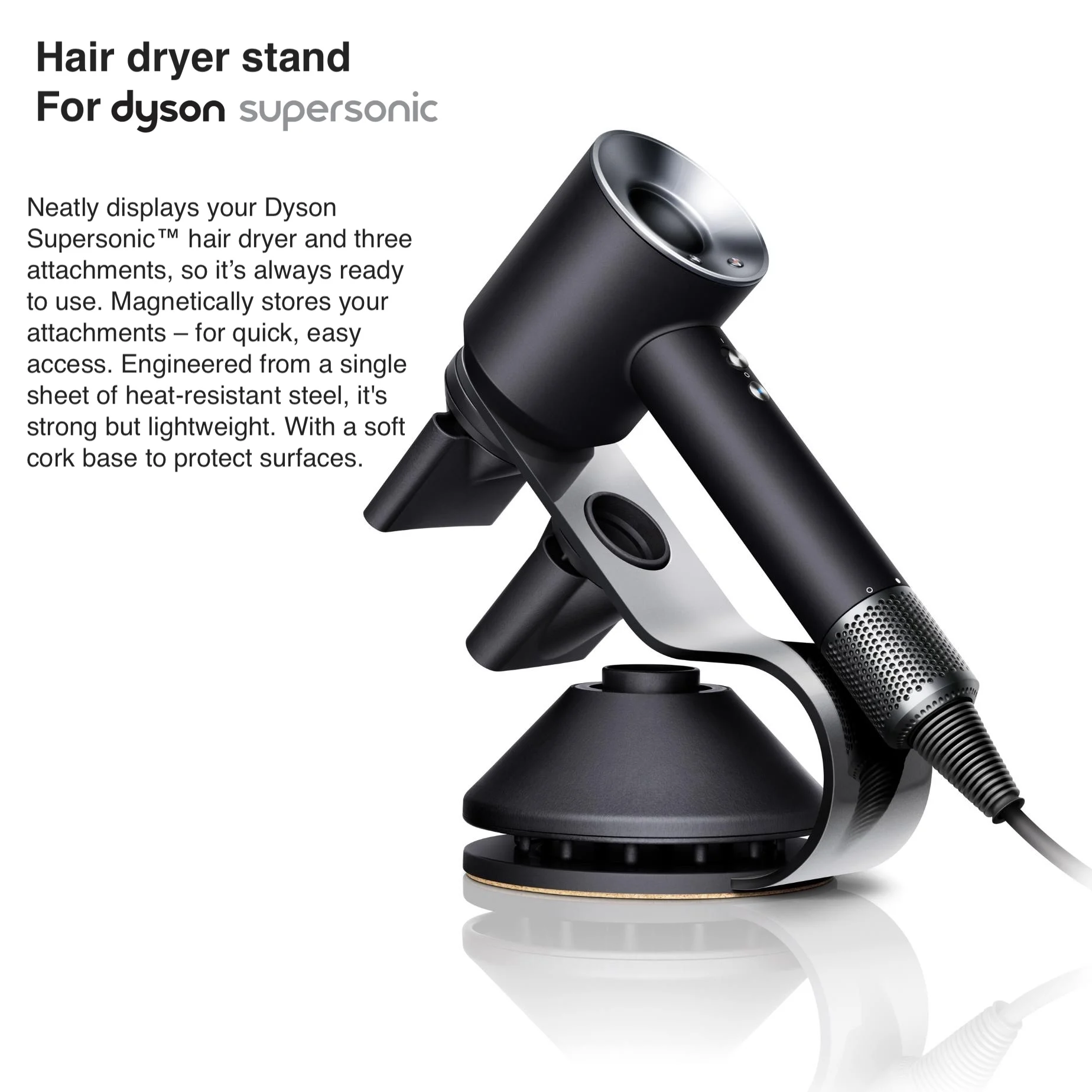 Hair Dryer Stand For Dyson Original Bracket For Super Hair Dryer Stand