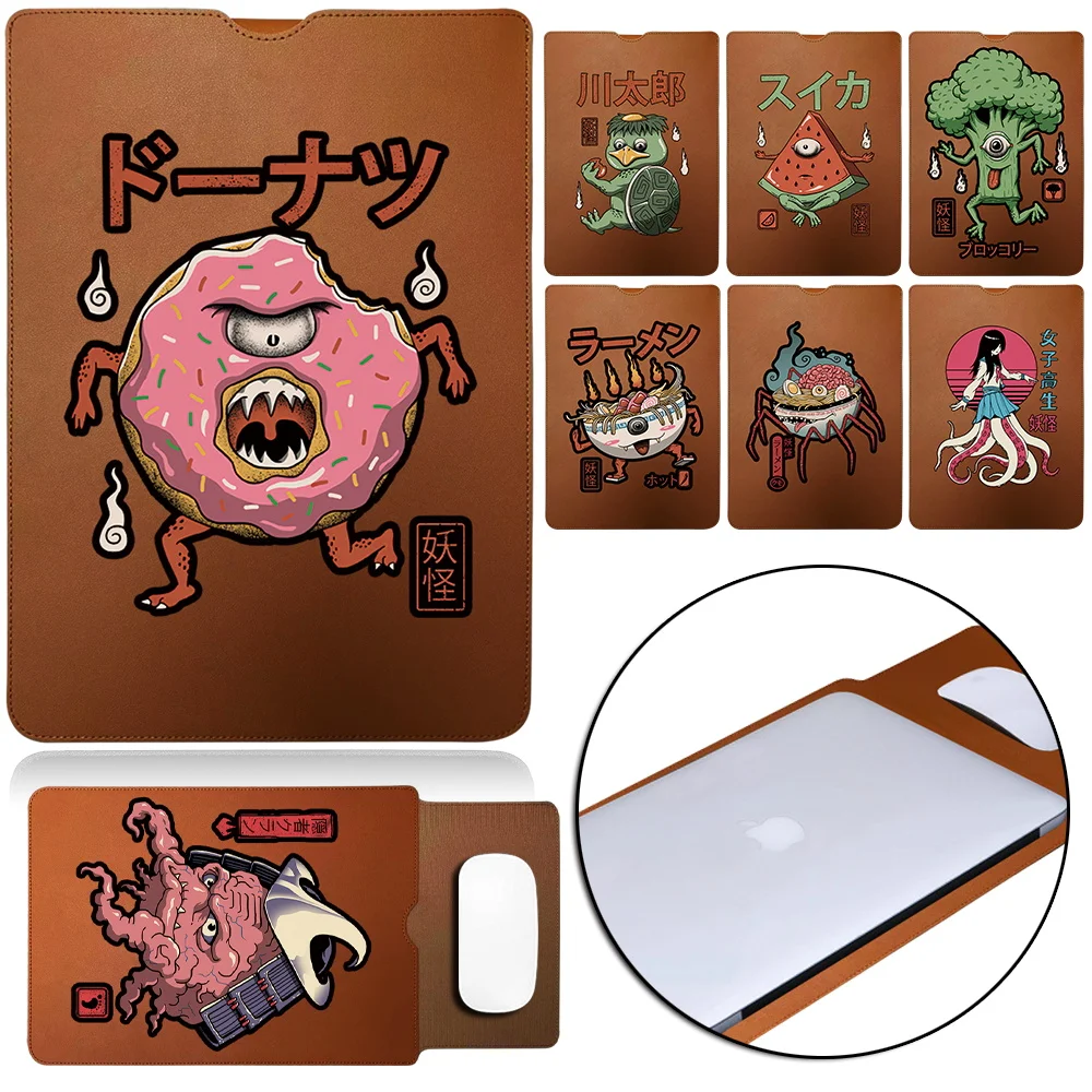 

Portable Laptop Bag 11 12 13 14 15 Inch Briefcase Notebook Sleeve Cute Monster Series PC Case for Macbook Air 13" Accessories