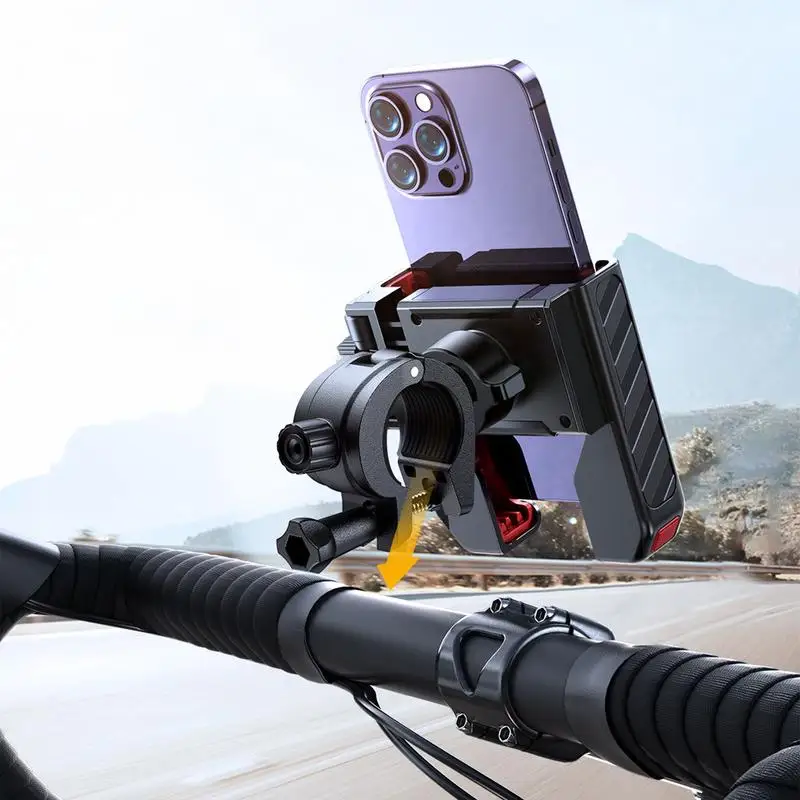 Велосипедный держатель для телефона крепление на руль мобильного зажимы