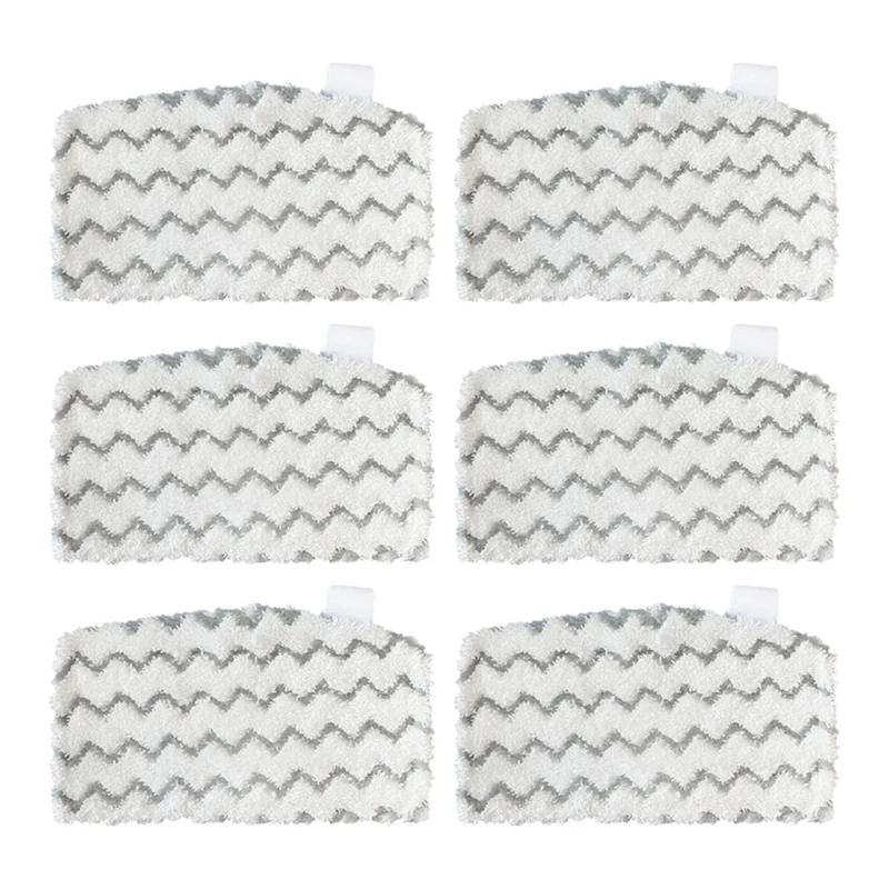 

6 Pcs For Shark Steam Mop S1000 S1000A S1000C S1000WM S10001C Washable And Reusable Replacement Mopping Cloth