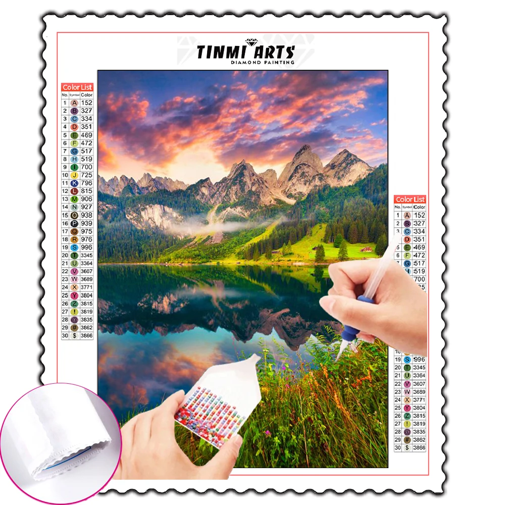 

Набор для алмазной живописи «сделай сам», алмазная живопись с клеем, круглые квадратные стены с бурилками AB, уникальное семейное украшение ...