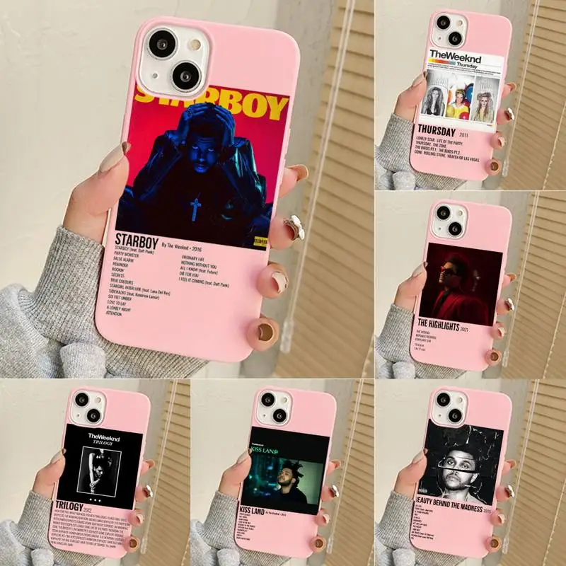 

The Weeknd Minimalist Poster Phone Case For Iphone 7 8 Plus X Xr Xs 11 12 13 Se2020 Mini Mobile Iphones 14 Pro Max Case