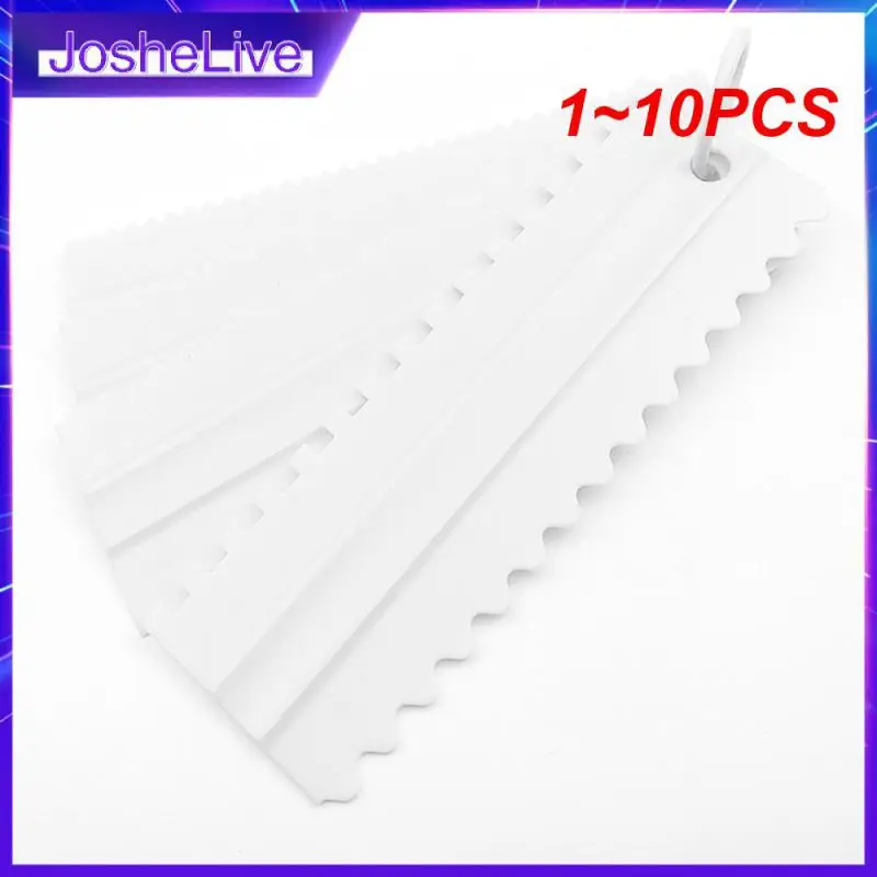 

1-10 шт., пластиковый скребок для крема, 4 шт.