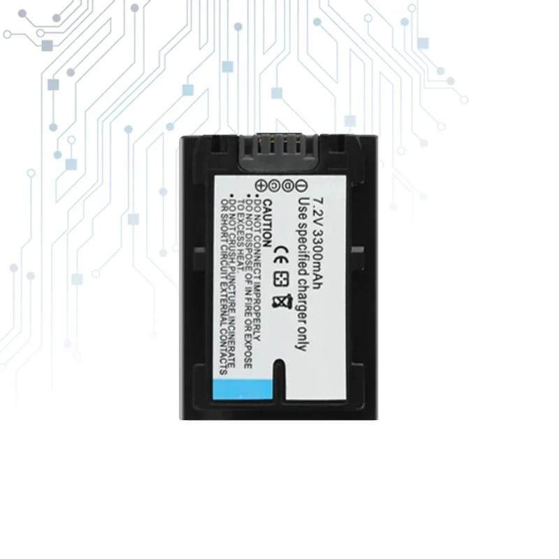 Портативный аккумулятор NP-FV100 4650 мАч для NP-FV30 NP-FV50 NP-FV70 SX83E SX63E Bateria большой мощности