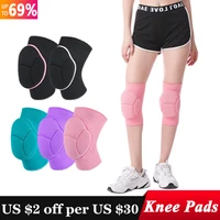 1pcs fitness knee support braces elastic sponge sport compression knee pad sleeve for running cycling yoga basketball volleyball