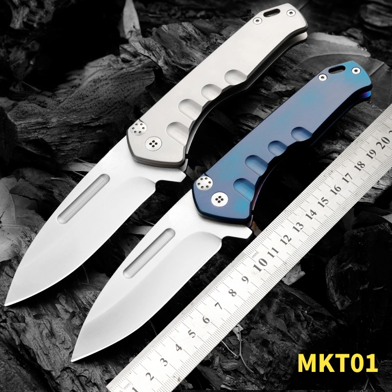 

High Hardness D2 Steel Knife Bearing Folding Knife Outdoor Knife Self-Defense Knife Knife Sharp Fruit Knife
