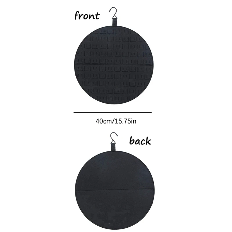 Круглая настенная подвесная брошь подставка для демонстрации войлочная