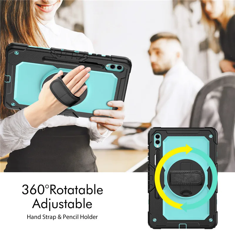 Для Samsung Galaxy Tab A9 Plus X210 S10 S9 FE S8 S7 + 12 4 A8 10 5 A7 S6 Lite детский чехол-подставка для планшета