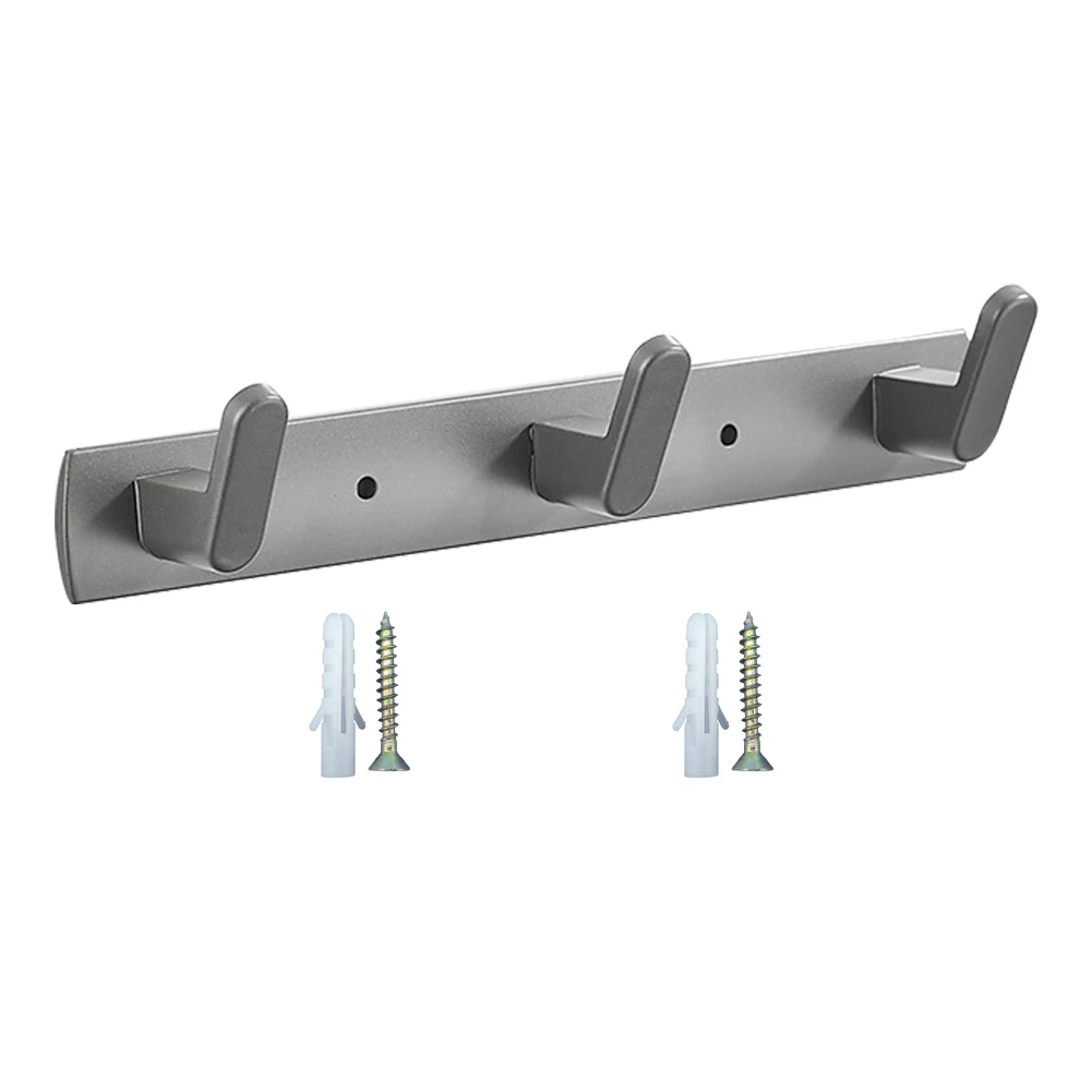 Настенная задняя дверь современные мульти-крючки космическая алюминиевая