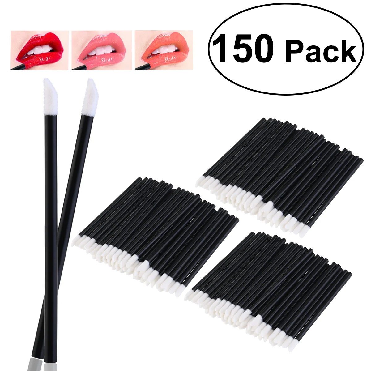

Lip Wands Disposable Brushes Gloss Applicators Brush Makeup Lipstick Applicator