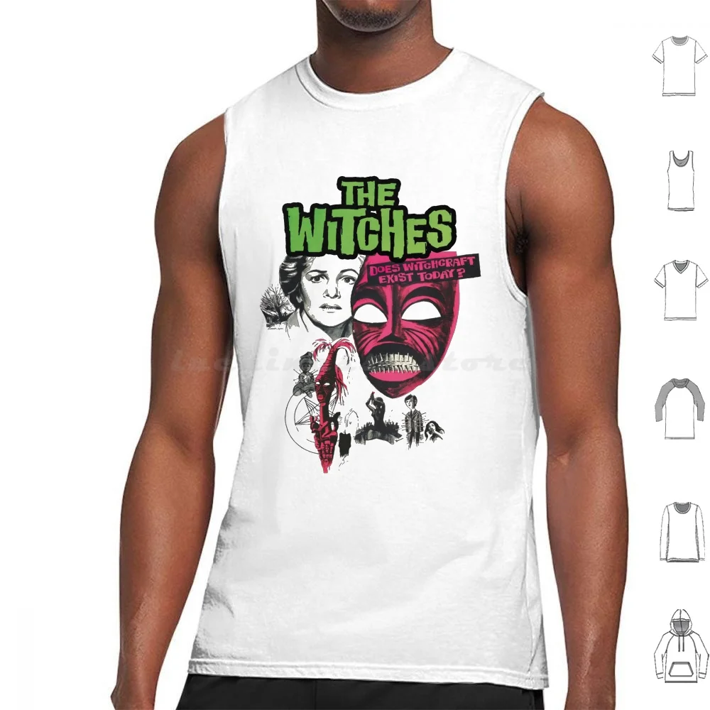 

The Witches Shirt! Tank Tops Vest Sleeveless The Witches Occult Cult Film Satanic Horror Movie Vintage Retro Horror Movie
