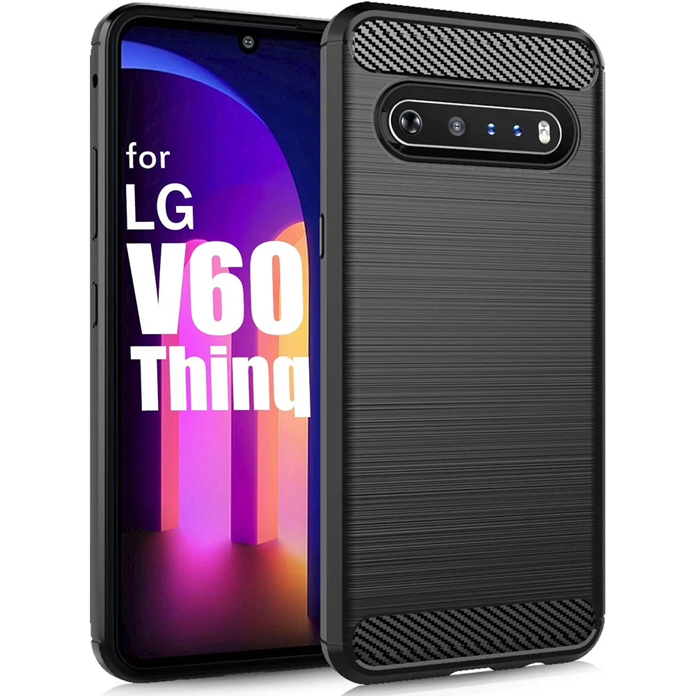 Для LG V60 ThinQ V50S V50 V40 V35 V30 W10 W30 чехол тонкий мягкий силиконовый защитный противоударный чехол для K12 Max K50 Q60 Q7 Q8 2018
