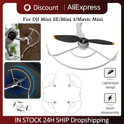 1 комплект, крышка вентилятора, защитные аксессуары, лезвие, бампер, защита пропеллера для DJI Mini SE/Mini 2/Mavic Mini