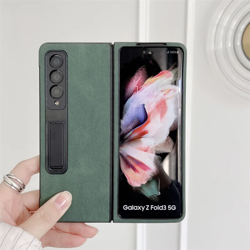 

Чехол с откидной ножкой-подставкой для Samsung Galaxy Z Fold 3, чехол для F9260
