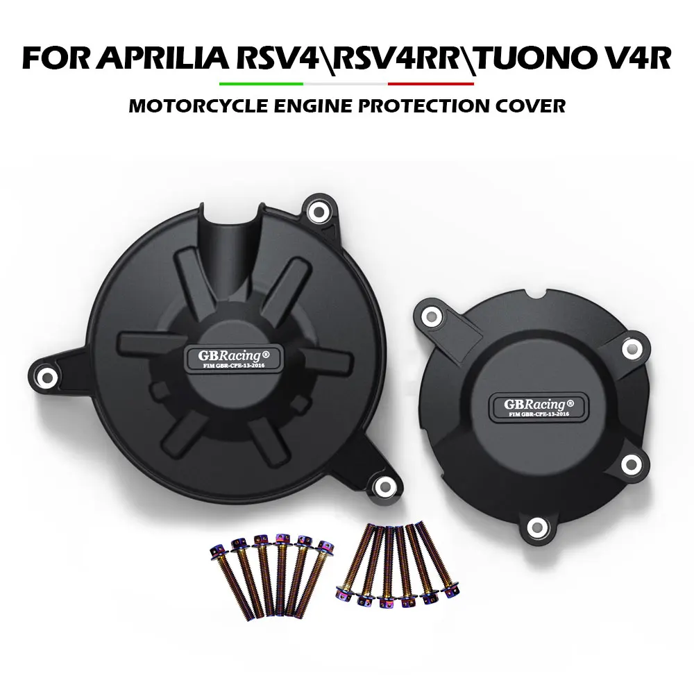 

Motorcycles Engine Covers Protectors For Aprilia RSV4 RR TUONO V4R 2010-2021 For GB Racing Protection Set Case Accessories