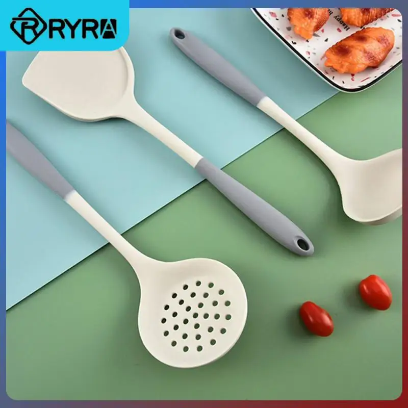 

Silicone Kitchenware New 1pc Cooking Utensils Heat Resistant Non-stick Cookware Baking Tools Kitchen Accessories Scald Resistant