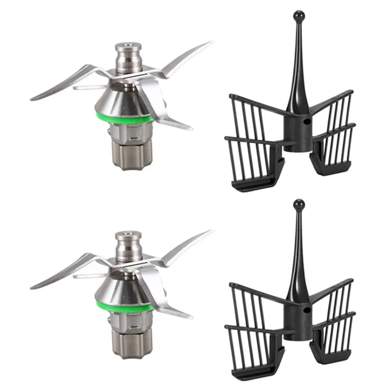 

Лопасть мешалки из нержавеющей стали 2 шт., сменный аксессуар для Vorwerk Thermomix TM5 с бабочкой