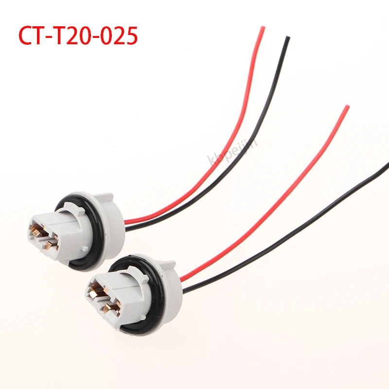 

2 шт. T20 7440 адаптер цоколя лампы для Nissan Suzuki автомобильные фары разъем аксессуары