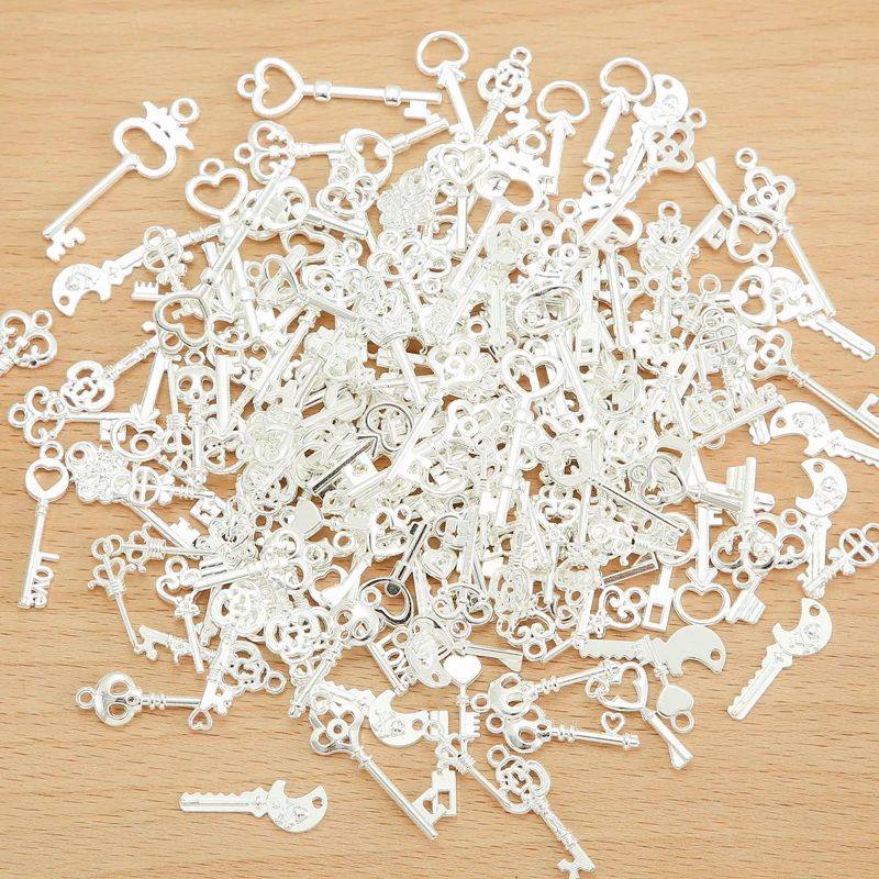 20 шт. 10 цветов различные стили случайно смешанные брелоки для браслета ожерелья