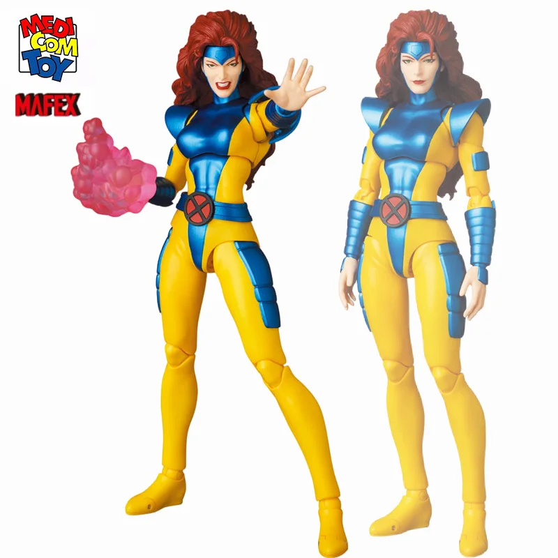 Фигурки героев аниме Medicom Оригинальные фигурки Mafex X X-Men джинс серый-Саммерс