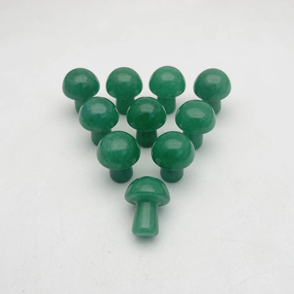 Подвеска в виде гриба из натурального камня 24 шт. |