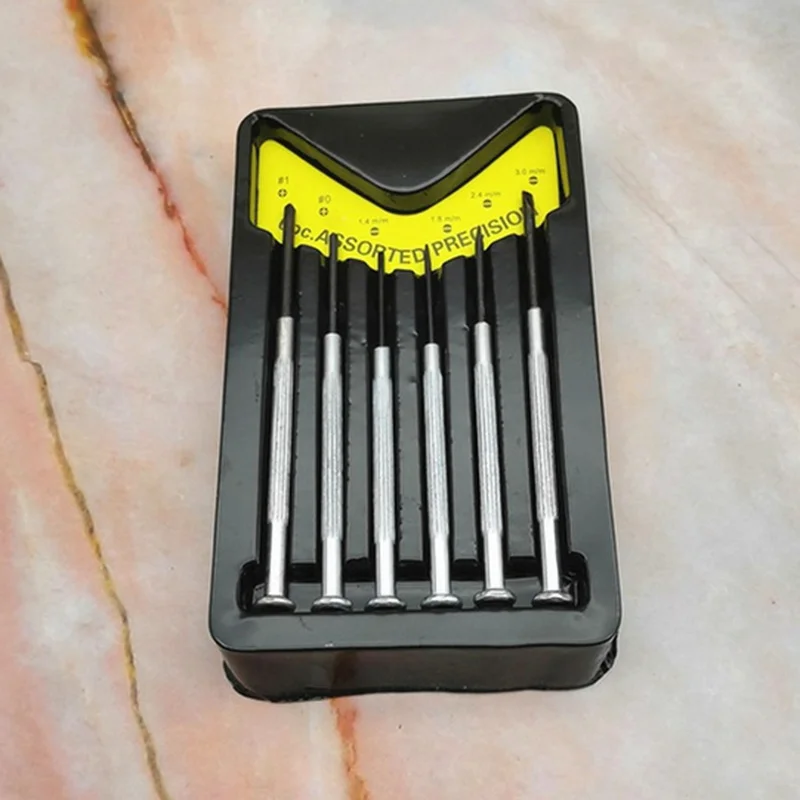 Набор многофункциональных отверток с насадками Phillips для часов и очков набор из 6