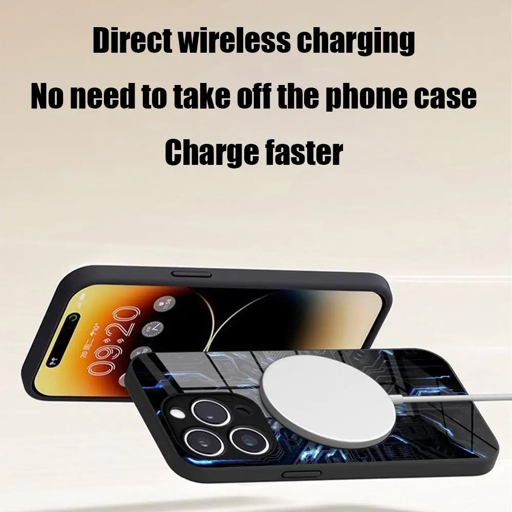 Electric Car T-TeslaS Phone Case NEW 2024 Tempered Glass For IPhone 16 15 Promax 14 13 Pro 12 11 plus Covers