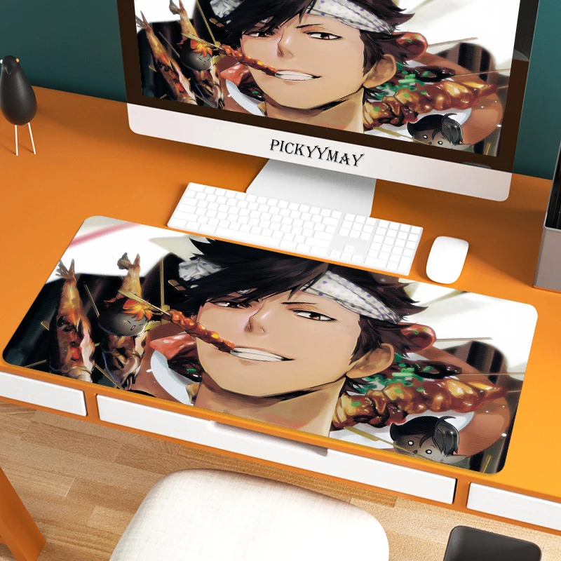 Haikyuu коврик для стола персонализированный женский ковер Настольный мыши черный