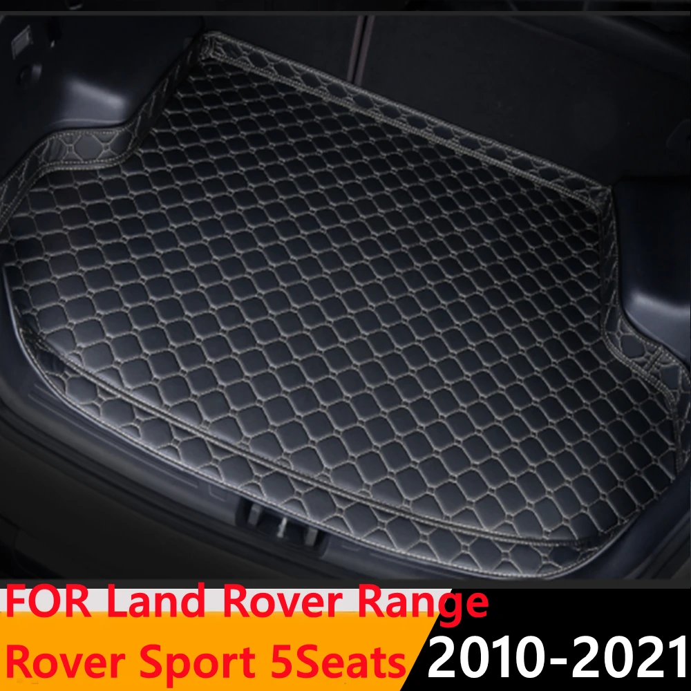 

Sinjayer Car Trunk Mat Waterproof Tail Boot Carpets Cargo Liner Cover Pad For Land Rover Range Rover Sport 5Seats 2010 11-2021
