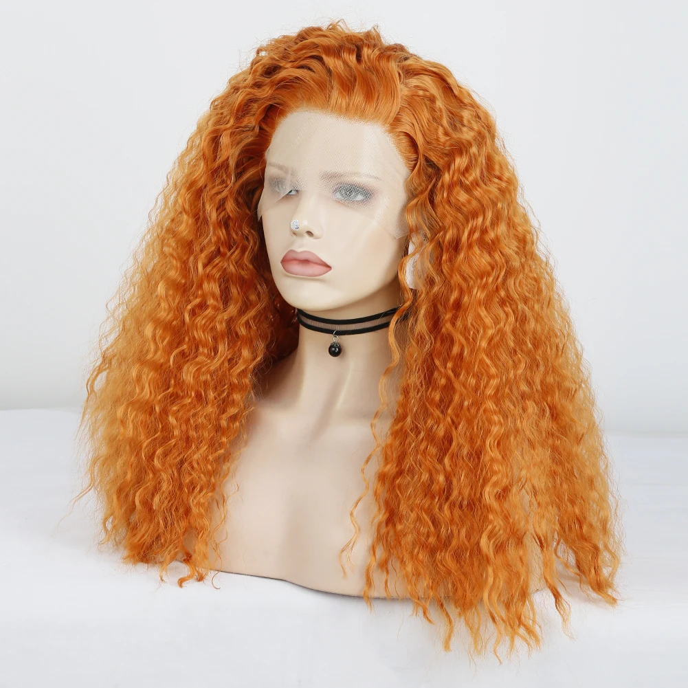 Charisma Synthetic Lace Front Wig Short Curly Wigs For Women Heat Resistant Frontal Free Part |