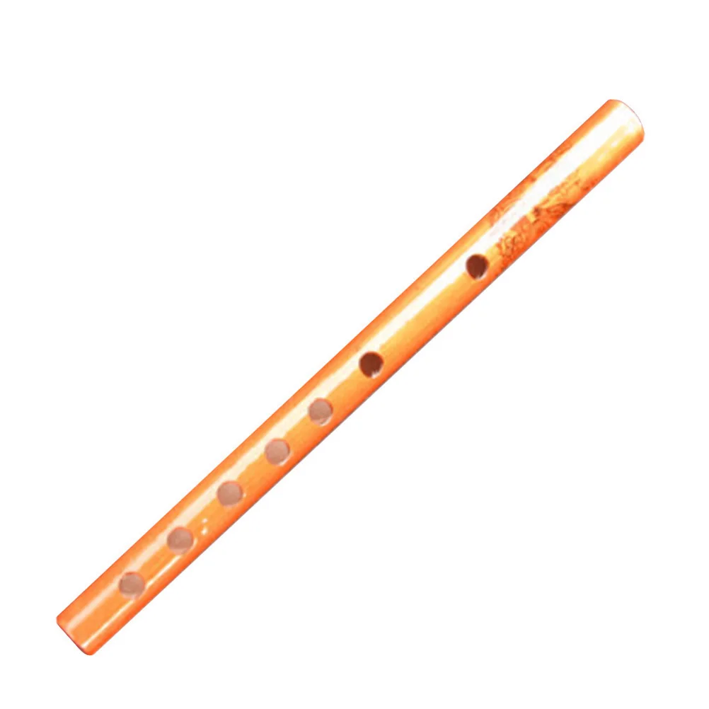1PC IRIN Chinese Traditional 6 Holes Bamboo Flute Vertical Clarinet Student Musical Instrument Wooden Color hot selling - купить по