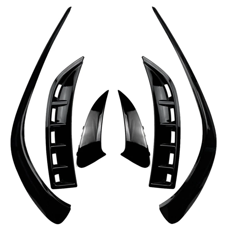 Сплиттер переднего и заднего бампера для Mercedes-Benz CLA C118 CLA200 260 2020 + 6 шт.