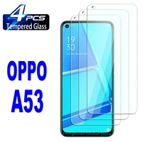 24pcs tempered glass for oppo a53 a53s a52 a54 a73 a74 5g screen protector glass film