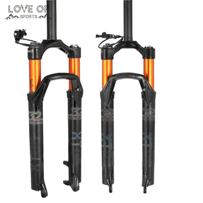 

High-strength Shock Absorbing Forks Aluminum Alloy Shock Absorption Mountain Bike Forks Bicycle Accessories Durable Bicycle Fork
