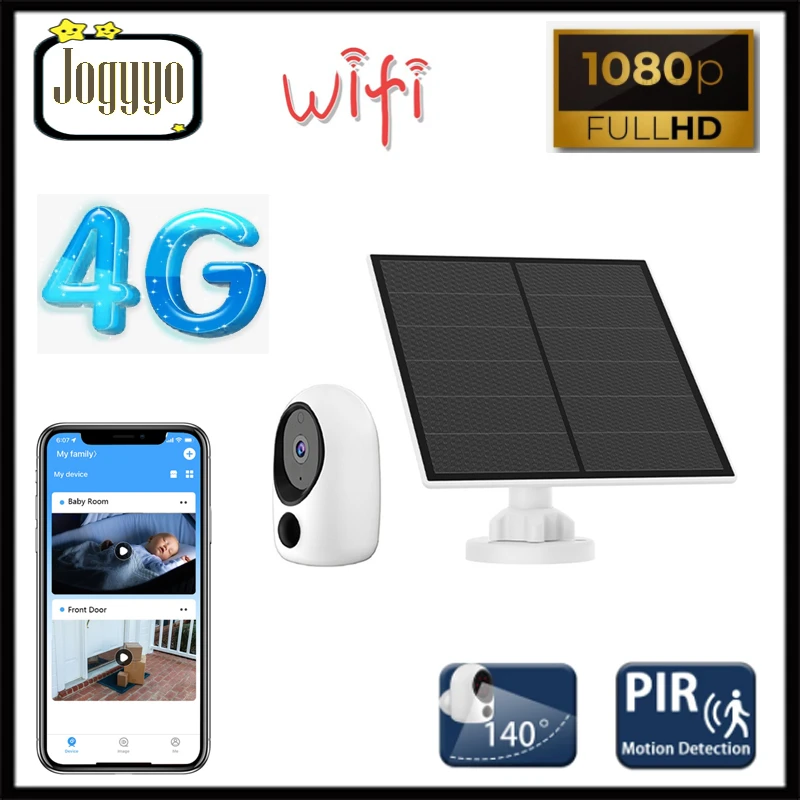 

4G LTE 2MP IP Surveillance Cam PIR Human Detection Outdoor Security WiFi Camera Waterproof Two-way Voice Full Color Night Vision