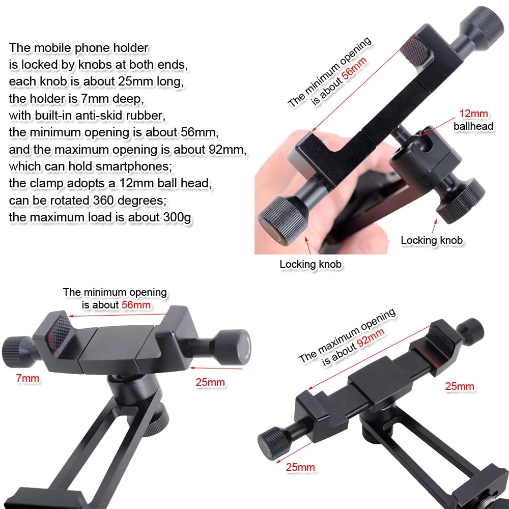 Кронштейн для видеозаписи iShoot поворот на 360 °